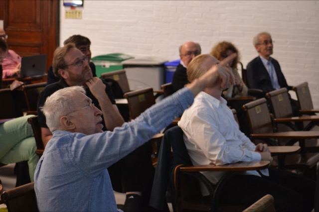 At the lecture (Alexander Varchenko)